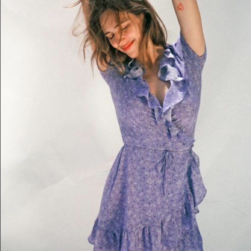 Realisation Par Valentina Dress in Purple Haze